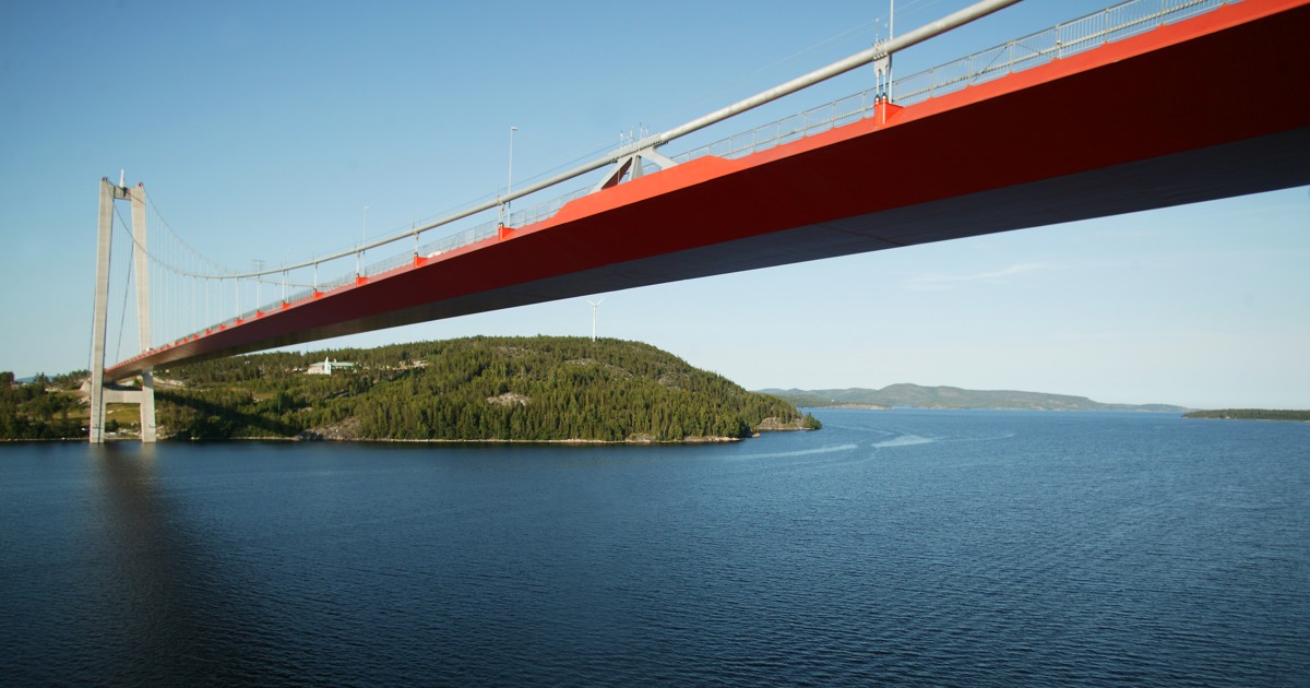 Högakustenbron och Ångermanälven
